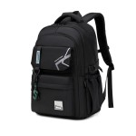 Forestfish School Backpack for Teen Men and Women, Casual Daypack Water-Resistant Lightweight Middle School Bag with Large Capacity